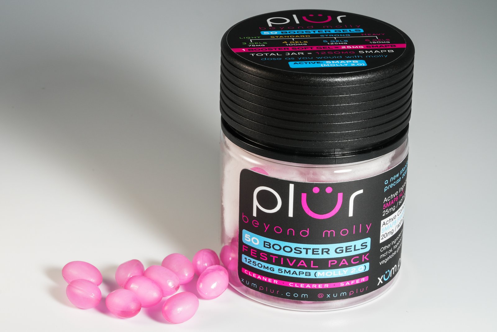 PLÜR Festival Pack (50 Booster Soft Gels)